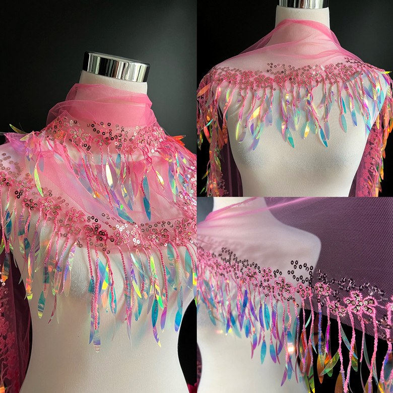 ริบบิ้นตาข่ายพร้อมพู่ประดับเลื - Fringe Ribbon Sewing บทวิจารณ์และราคา