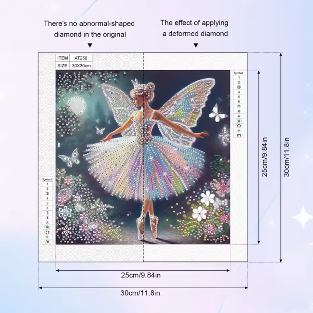 ชุดลายผีเสื้อแฟนตาซี รูปทรงพิเ - Embroidery Embellishments บทวิจารณ์และราคา