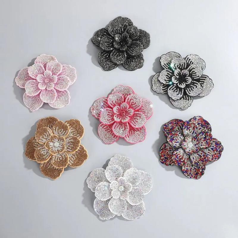 1 ชิ้น แผ่นปะดอกคามีเลียสามมิต - Craft Embellishment บทวิจารณ์และราคา