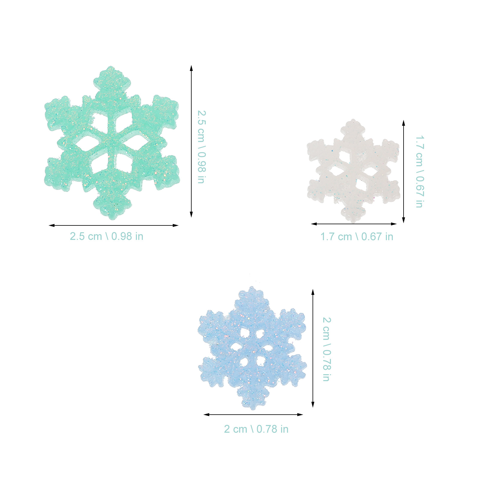 ชุด 60 ชิ้น ชาร์มเรซินขนาดเล็ก - Christmas Craft Embellishment บทวิจารณ์และราคา